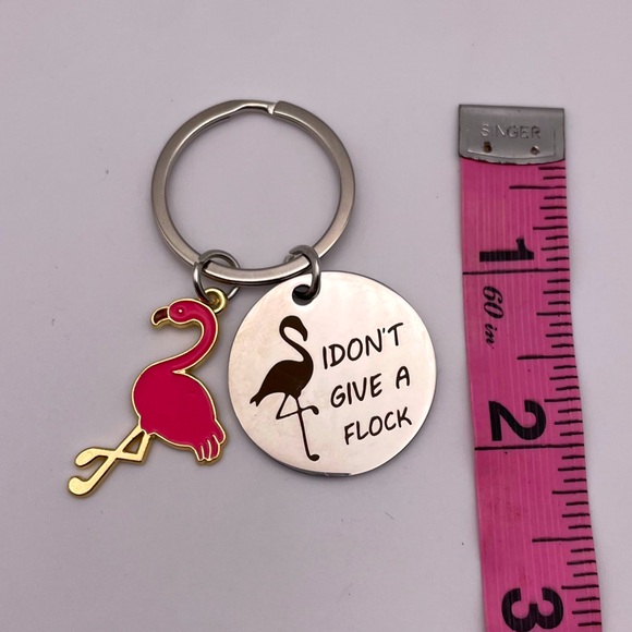 SASSY FLAMINGO | Keychain (Brand New!) ✨ - Picture 5 of 6